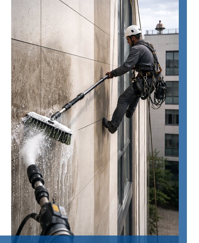 Мойка фасада из керамогранита в Салехарде от 321 р. | ВЫСОТНИК-Слх