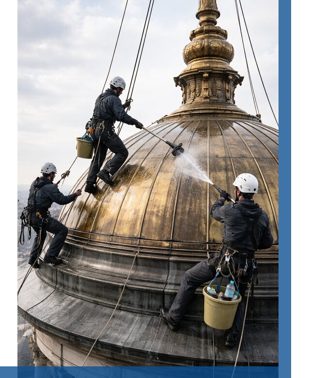 Мойка куполов и шпилей в Салехарде от 8563 р. - заказать | ВЫСОТНИК-Слх