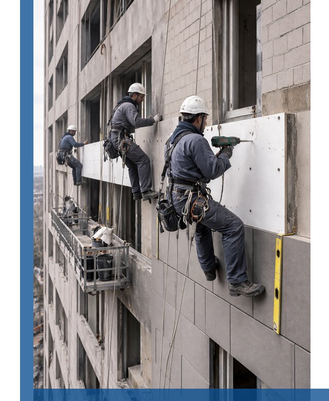 Монтаж фасадных термопанелей высокого качества в Салехарде