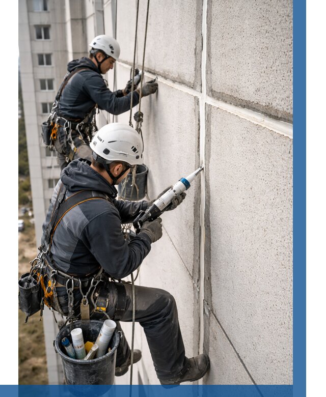 Герметизация межпанельных швов в Салехарде от 749 р. | ВЫСОТНИК-Слх