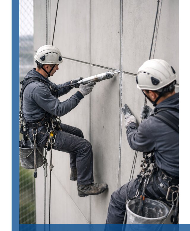 Первичная герметизация швов фасадов и кровель в Салехарде