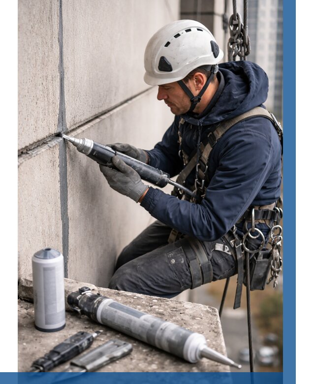 Вторичная герметизация швов в Салехарде от 482 р. | ВЫСОТНИК-Слх