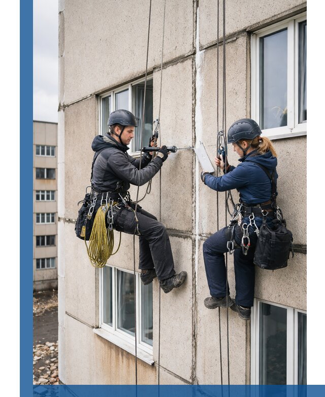 Герметизация межпанельных швов тёплым швом в Салехарде
