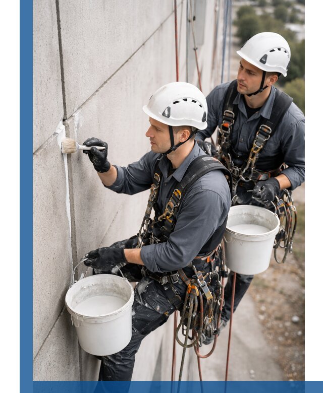 Противогрибковая обработка швов в Салехарде для фасадов и кровель
