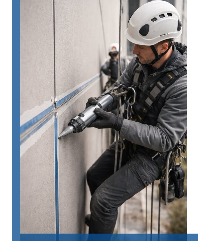 Герметизация стыков фасадных панелей в Салехарде качественно и быстро