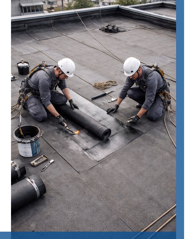 Ремонт мягкой кровли под ключ в Салехарде от 749 р. | ВЫСОТНИК-Слх