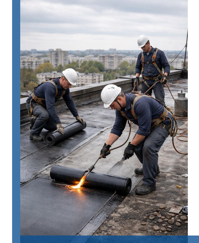 Ремонт наплавляемой кровли в Салехарде качественно и надежно