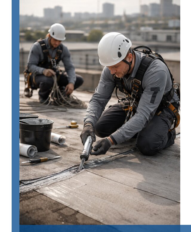 Аварийное и капитальное устранение протечек кровли в Салехарде