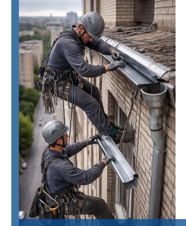 Ремонт водосточных желобов в Салехарде, быстро и качественно