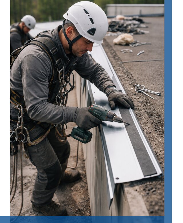 Монтаж капельника на кровле в Салехарде от 321 р. | ВЫСОТНИК-Слх