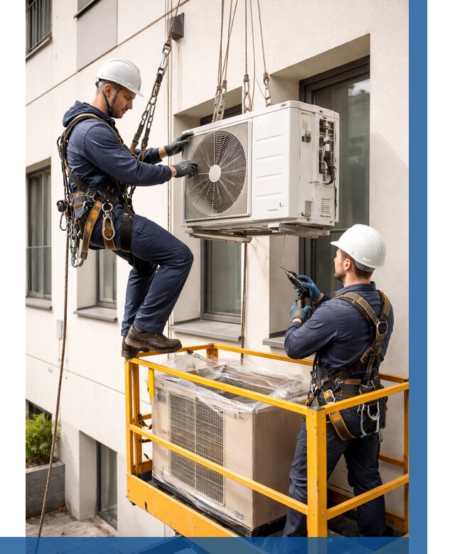 Демонтаж внешнего блока кондиционера в Салехарде от 3746 р. | ВЫСОТНИК-Слх