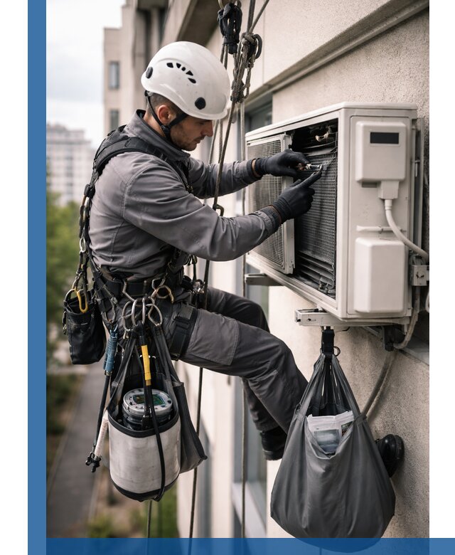 Обслуживание внешнего блока кондиционера в Салехарде профессионально