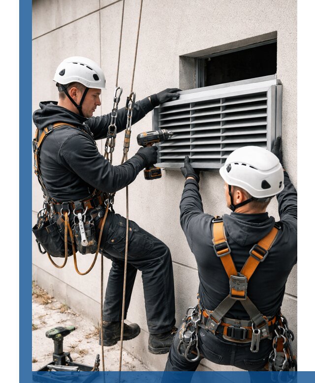 Монтаж вентиляционных решеток в Салехарде профессиональный сервис