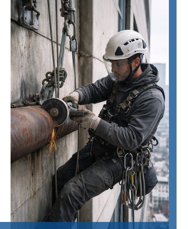 Резка металла на высоте в Салехарде по цене от 4817 р. | ВЫСОТНИК-Слх