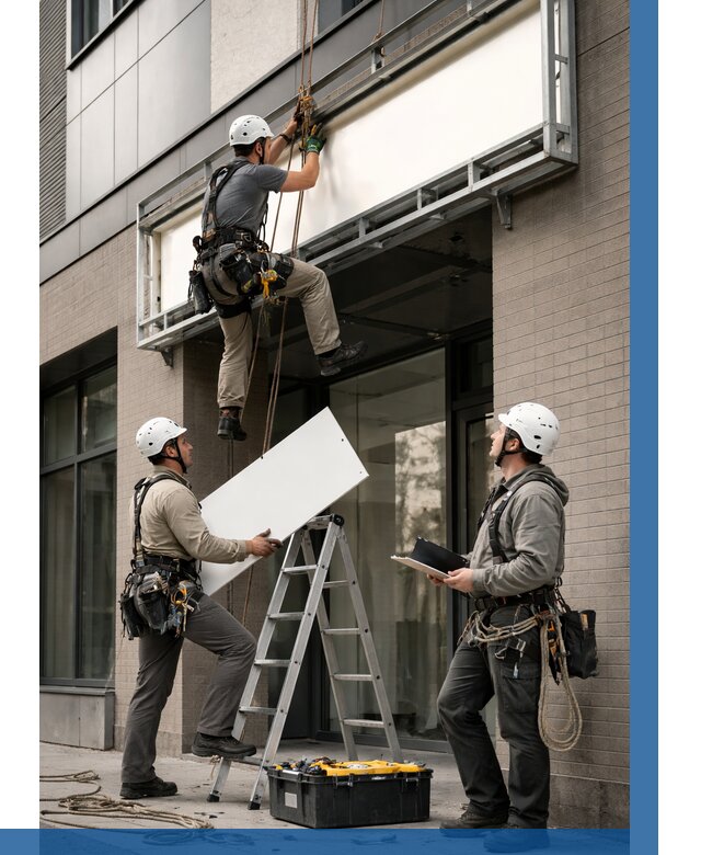 Монтаж светового короба в Салехарде от 6958 р. | ВЫСОТНИК-Слх