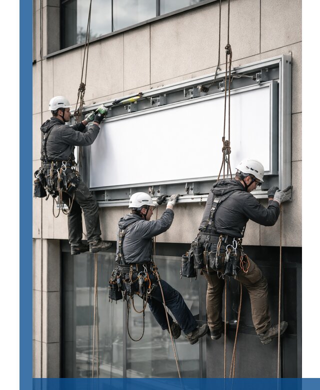 Профессиональный монтаж светового короба под ключ в Салехарде