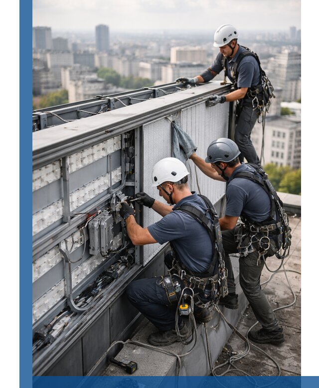 Профессиональное обслуживание крышной рекламы в Салехарде под ключ