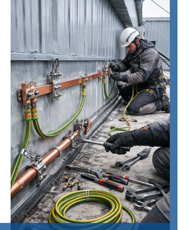 Монтаж заземления здания в Салехарде от 26760 р. | ВЫСОТНИК-Слх