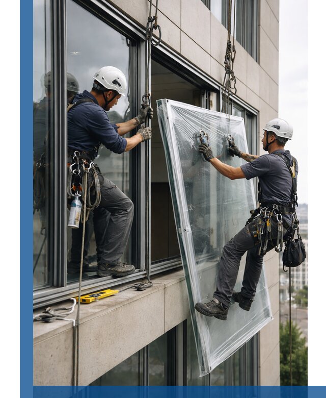 Профессиональная замена стекла в витраже в Салехарде с гарантией