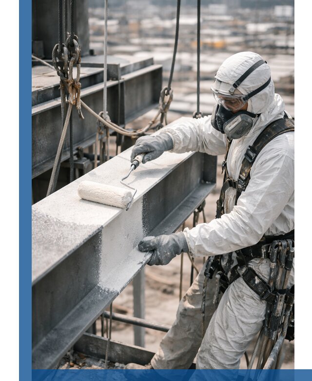 Профессиональная огнезащитная обработка металлоконструкций в Салехарде