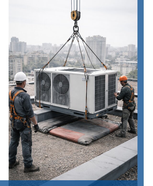 Подъем груза на крышу в Салехарде от 5352 р. | ВЫСОТНИК-Слх заказать