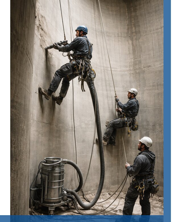 Зачистка силосов в Салехарде от 4817 р. Договор и смета ВЫСОТНИК-Слх