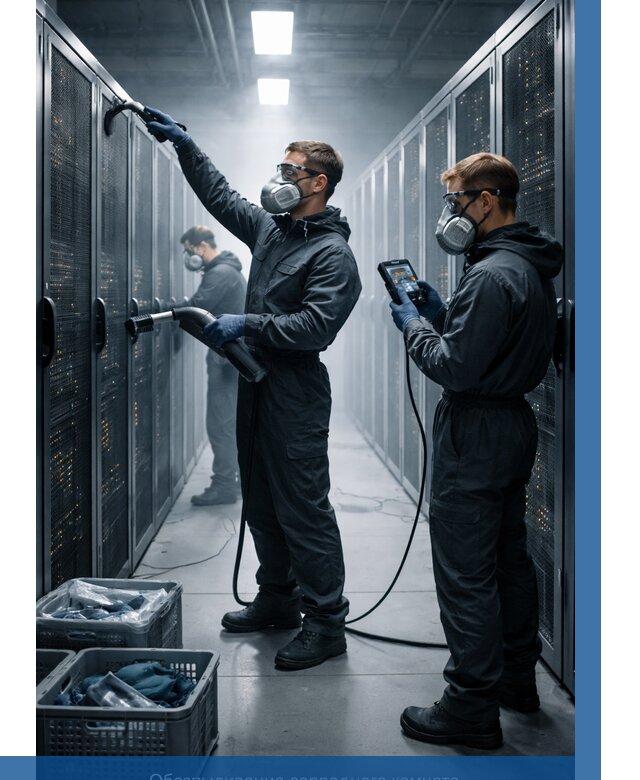 Обеспыливание серверной комнаты в Салехарде от 4817 р. | ВЫСОТНИК-Слх