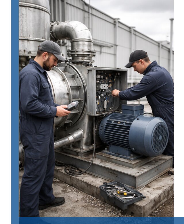 Техническое обслуживание промышленного оборудования в Салехарде