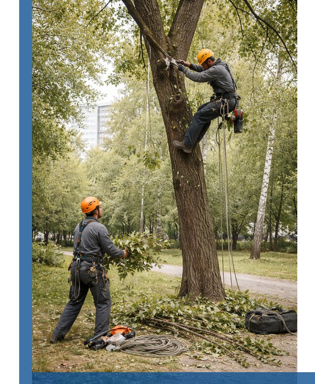 Санитарная обрезка деревьев в Салехарде, профессионально и безопасно