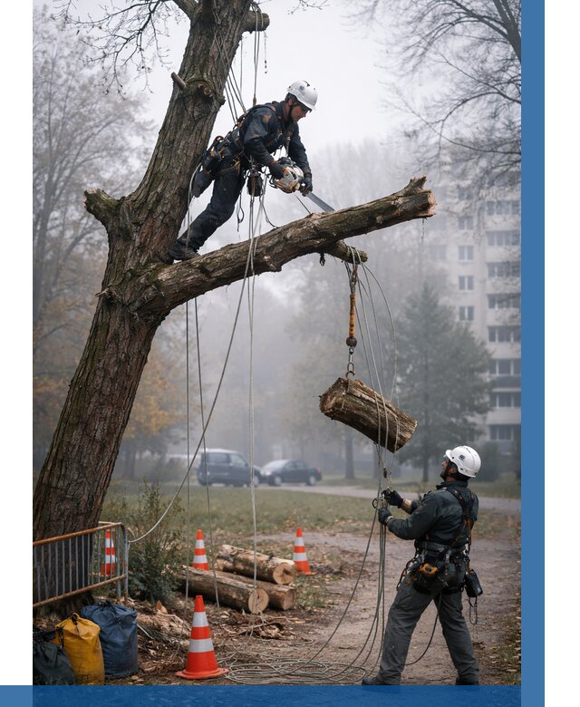 Удаление аварийных деревьев в Салехарде от 16056 р. | ВЫСОТНИК-Слх