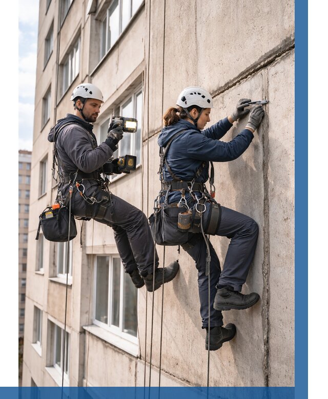 Обследование межпанельных швов в Салехарде от 1927 р. | ВЫСОТНИК-Слх