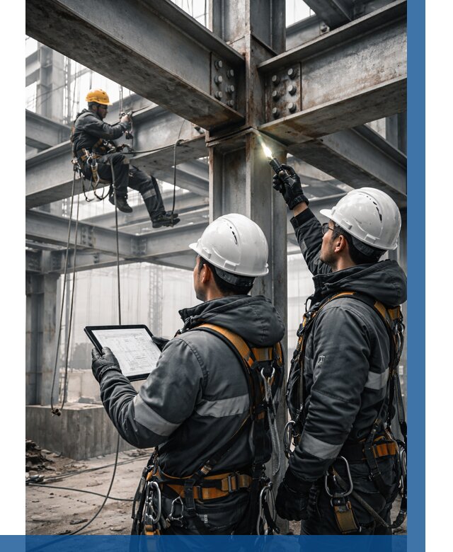 Обследование металлоконструкций в Салехарде от 5887 р. | ВЫСОТНИК-Слх