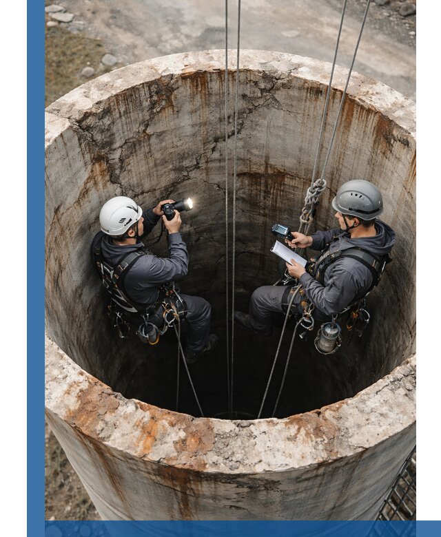 Обследование дымовой трубы: диагностика и оценка состояния в Салехарде